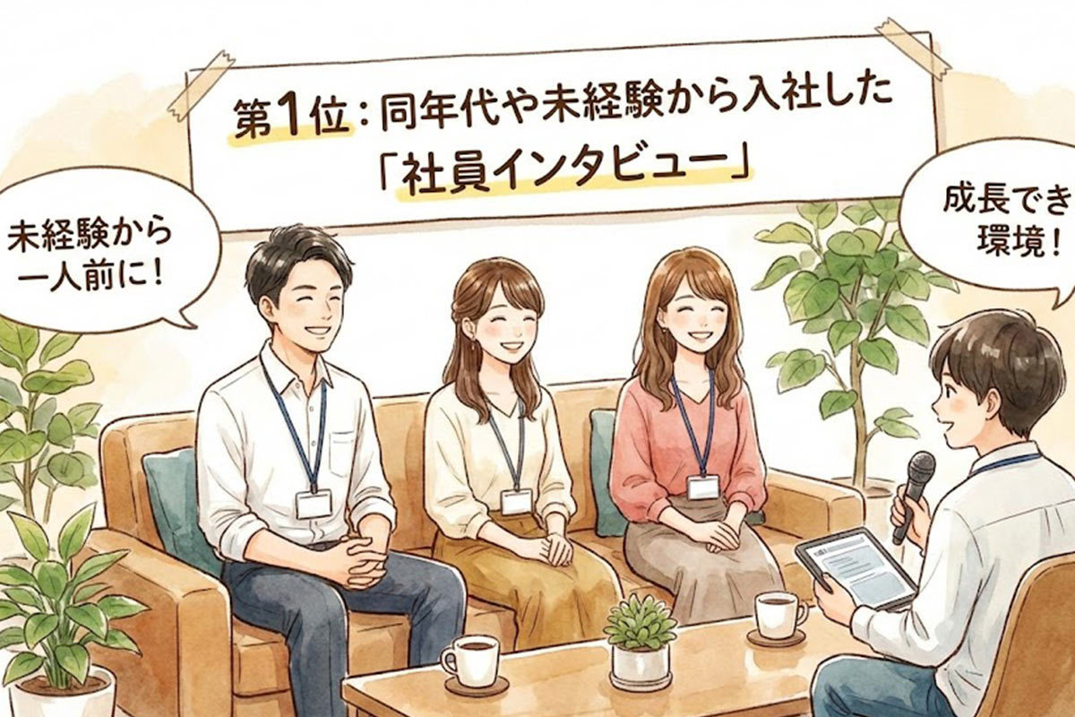 求人ページへの集客コンテンツ"ベスト3"